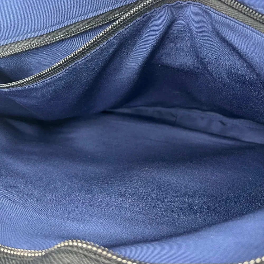 Cole Haan x American Airlines Pebbled Leather‎ Slim Brief Case Laptop Bag